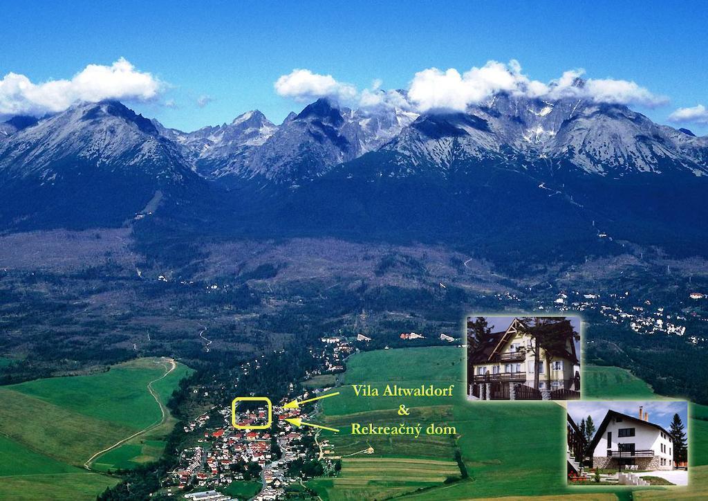 Rekreacny Dom Altwaldorf Vysoke Tatry Villa Stará Lesná Dış mekan fotoğraf